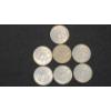 Image 4 : United States 1966, 1967, 1969 Philadelphia Mint 40% Silver Kennedy Half Dollars - FV: $3.50