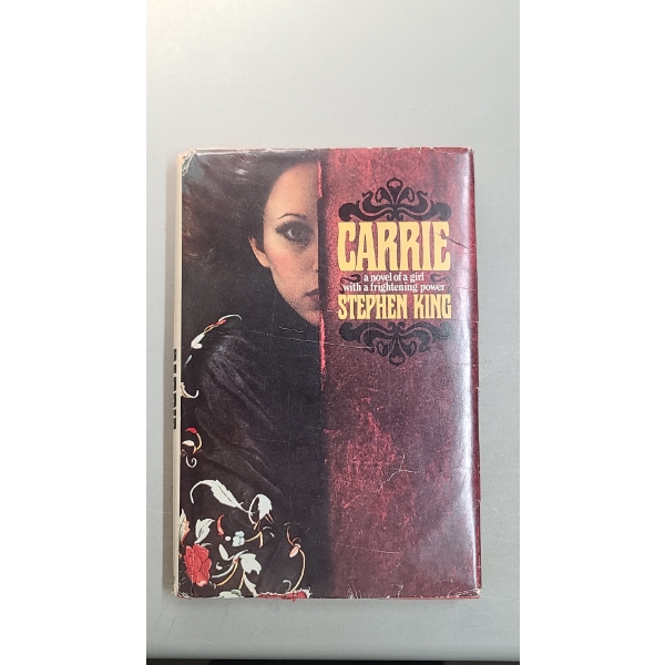  Stephen King's First Edition 1974 "Carrie" Hardcover Novel