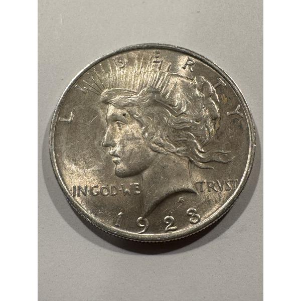 1923 United States Peace Silver Dollar - Incredible Coin