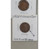 Image 2 : Assorted U.S 1920's Lincoln Wheat Cents Including "CUD" Error Cent - Face Value: $0.26