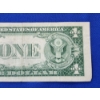 Image 6 : Series 1935 G $1 One Dollar Blue Seal Silver Certificate - Off-Center Printing Error!
