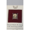 Image 10 : (5) First Day Issue Historical Events Replica Gold United States Stamps 