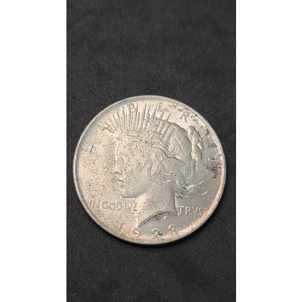 1922-S 90% Silver Peace Dollar