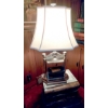 Image 1 : Book Lovers Lamp / Small Book Rack As Shown In Excellent Conditon - See Pics 30" Tall
