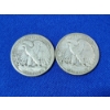 Image 2 : x2 90% Silver Walking Liberty Half Dollars: 1947 and 1939 FV: $1.00