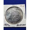 Image 2 : 1886 Morgan Silver Dollar - Brilliant Uncirculated, Excellent Coin!
