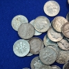 Image 2 : Lot of 50 Assorted Years 90% SILVER U.S. Dimes FV: $5.00