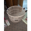 Image 1 : Large wooden Laundry Basket With Sewing Items & More