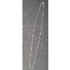 Image 2 : Platinum 18" Necklace - Weight: 4.7g
