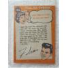 Image 2 : Vintage 1959 Topps Tell Us Fabian #41 Tiger & Tiger Boy - In Excellent Condition!