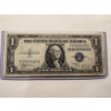 Image 1 : 1935-B United States Washington $1.00 Silver Certificate In Protective Holder - Blue Seal - Mint