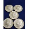 Image 2 : Five Assorted 40% Silver U.S. Kennedy Half Dollars ~ Face Value: $2.50