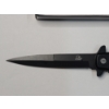 Image 6 : Brand New Falcon "Badass" Spring Assisted Stiletto Knife With 440 Stainless Steel 4" Blade 