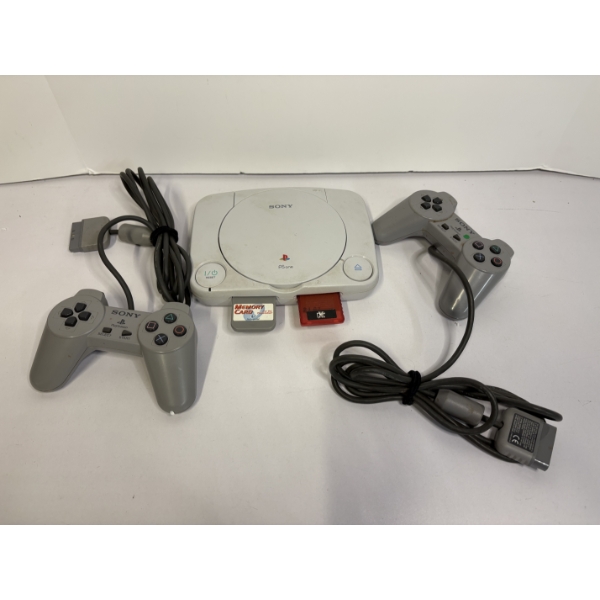 Sony PlayStation PS one with two controllers - Memory Card - Hip Gear - Need for Speed III Hot Pursu