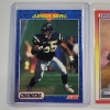 Image 2 : Two Junior Seau San Diego Chargers & USC Football Trading Cards