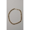 Image 2 : 14K Yellow Gold Twisted Rope 7" Bracelet - Weight: 2.3g