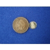 Image 1 : 1899 Indian Head Cent & Small Commemorative 1959-1982 Lincoln Cent