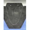 Image 1 : Sterling Silver Chain - 15 inches - 1.4 Grams