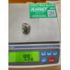 Image 10 : Nice Sterling Silver Ring Ft. Large Green Stone Made in Ireland Weighing 9.9 Grams