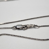 Image 3 : Gorgeous Sterling Silver Necklace w/ Spiral Pendant & 10K Gold Heart Accent - TW: 3.4g