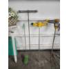 Image 3 : Assorted Garden and Cleaning Items with Trash Can