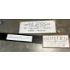 Image 1 : (3) Wall Hanging Decor Signs - Dimensions In Photos