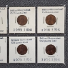 Image 3 : COMPLETE 7 PIECE SAN FRANCISCO MINT Lincoln Pennies DATING 1968-1974 ~ ALL UNCIRCULATED! ~ 7 COINS!