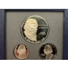 Image 2 : 1993 Bill of Rights Commemorative Coins Prestige Set: 90% Silver Dollar & 90% Silver Half Dollar