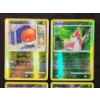 Image 3 : Four Assorted Reverse Holo Vintage Pokemon Trading Cards Including Meowth & Roserade!
