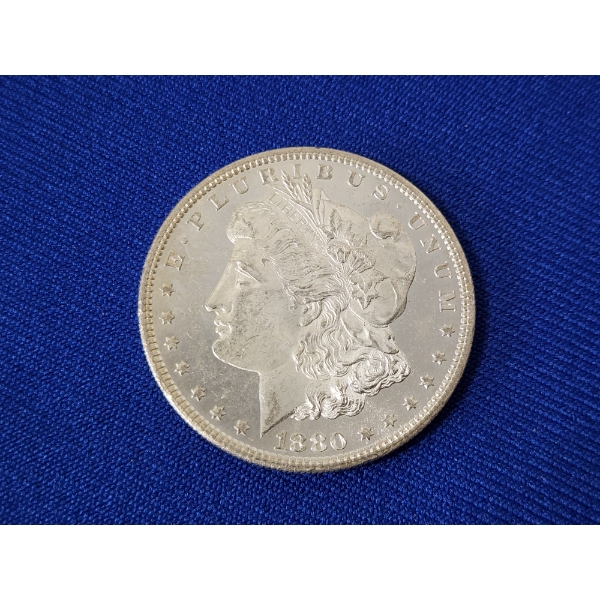 1880-S 90% Silver Morgan Dollar	