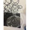 Image 4 : Wine Rack - Glass Wine Decanter - Homeware set of 2 Wine Glasses