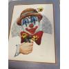 Image 9 : Lot of Miscellaneous Pictures - Clown (Tom Wood) - Norman Rockwell Photo of Young Girl in Mirror 
