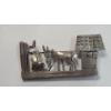 Image 1 : Vintage Mexican Sterling Silver "Storyteller" Brooch Pin Stamped By Artisan - Weight: 7.3g