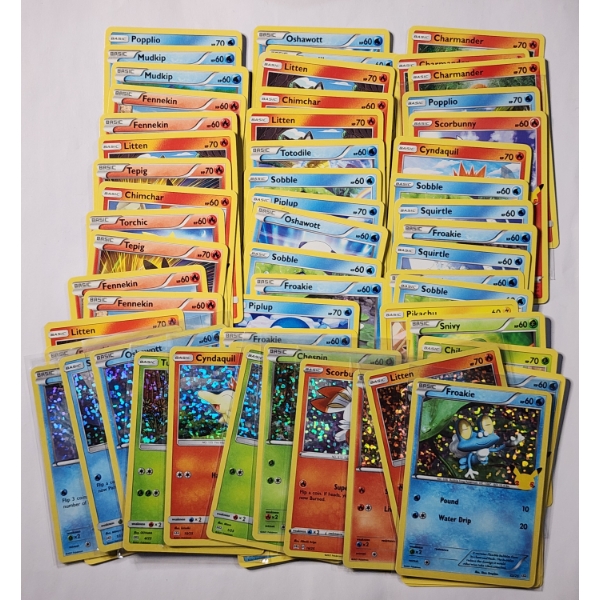 Large Group of Assorted Pokemon 25th Celebrations Trading Cards Including Holos