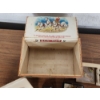 Image 3 : Assorted Collectibles in Vintage Cigar Box - Including Costume Jewelry, Sports Cards, Tokens, & More