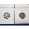 Image 4 : 6 Assorted Years Silver Mercury Dimes FV: $0.60