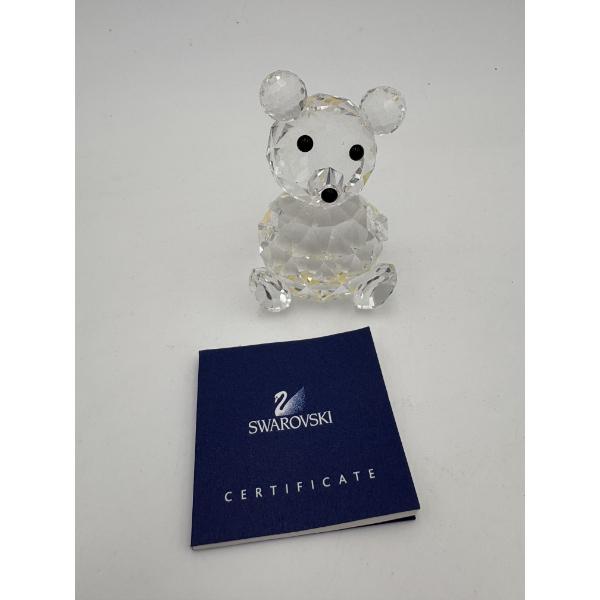 Swarovski Crystal Bear with Certificate