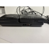 Image 2 : Saga Genesis Model 2 Console Attached to Sega CD Model 2 - Top Loading CD Tray - Includes Chargers