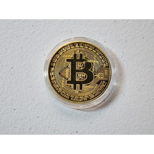 Donald Trump / Bitcoin Commemorative Campaign Gold-Plated Coin 