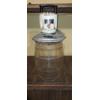 Image 2 : Vintage Electric Motorized  21" x 9.5"  Glass Churn - See Pics