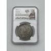 Image 1 : RARE!! Pawn Stars Rick Harrison Signed NGC Genuine 1890 Carson City Morgan Dollar 