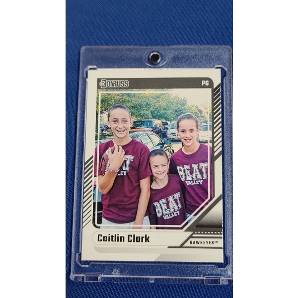 2024 Panini/DonRuss Caitlin Clark Collection Basketball Insert Set #16 Iowa Hawkeyes Card