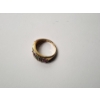 Image 4 : 14K Gold Ring with Diamonds and Colorful Stones Size 10 TW: 5.3g
