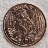 Image 1 : Bigfoot / Sasquatch Commemorative .999 Fine Pure Copper Round