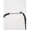 Image 5 : Stunning Blue/White Pearl Necklace and Heart-Shaped Purple Gems Earrings and Necklace Set