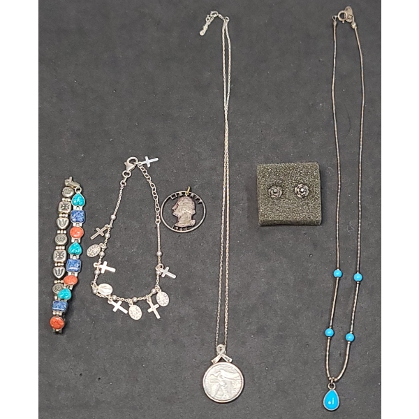 Lot Of Assorted Sterling Silver Jewelry - Total Weight: 32.5g