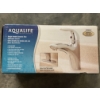 Image 2 : Brand New Aqualife Single Handle Chrome Finish Bathroom Faucet - 5 Year Warranty - New In Box