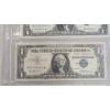 Image 3 : (4) $1 Blue Silver Certificates Series 1957 - Face Value: $4.00