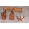 Image 1 : Antique Lettering "R S W" Stamp Set - See PIcs  Each 8" In Holder