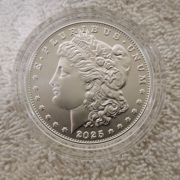 Uncirculated 2025 Morgan Dollar - .999 Fine Silver Coin 